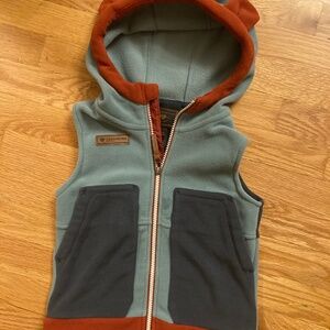 Adorable Little Boy's Obermeyer Logan Fleece Vest